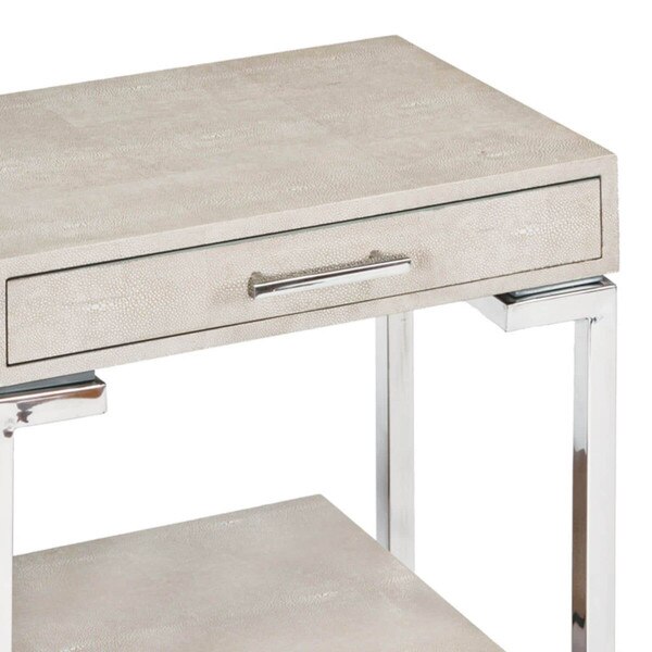 Shagreen End Table